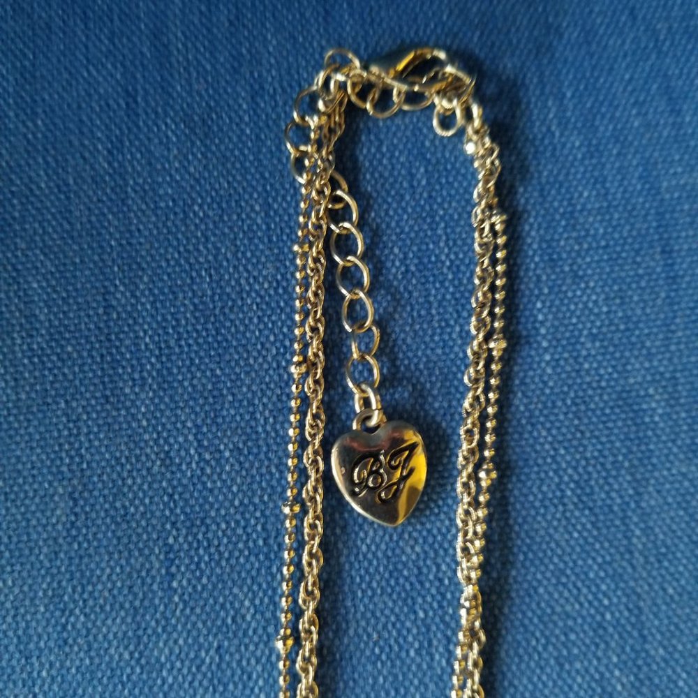 🏆🏈Betsey VARSITY CRUSH "I ♥ the Quarterback" Collection Necklace - EPC - Picture 8 of 11
